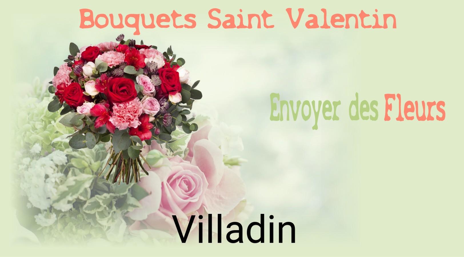 Roses de Saint-Valentin livrées à Villadin